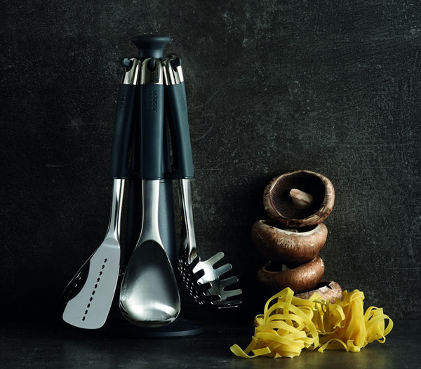 Joseph Joseph Elevate Collection 6-Piece Steel Utensil Carousel Set