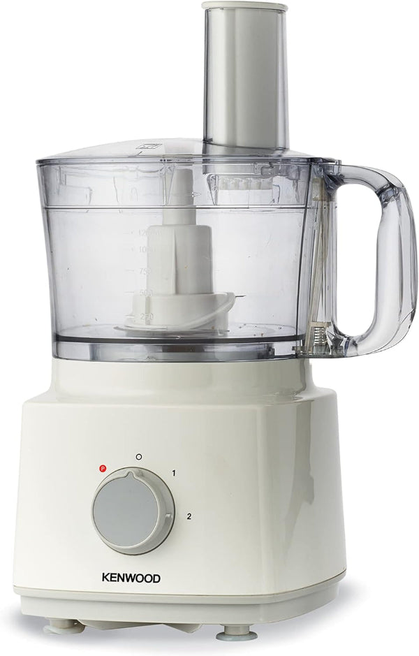 Kenwood Food Processor 750W 2L Bowl 1.8L Blender Slicer Grater Chip Disc White