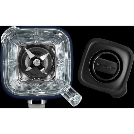 KitchenAid Artisan K400 Blender – Glass Jar & 3 Programs (Onyx Black)