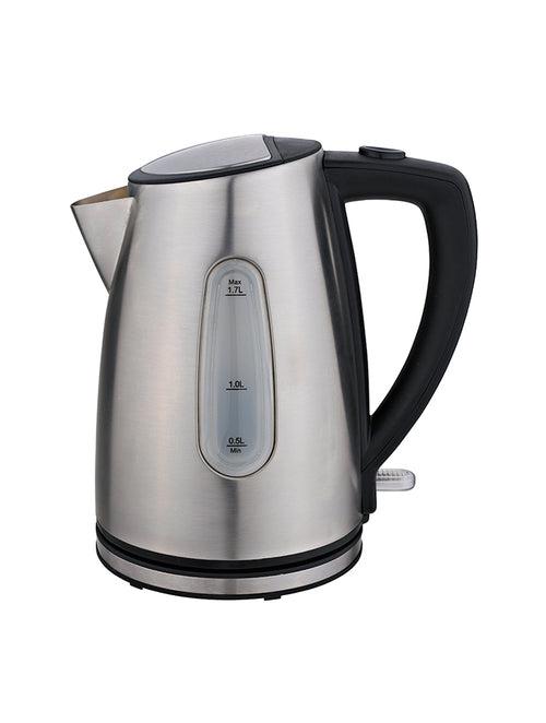 Campomatic Aqua Plus Electric Kettle 2200W Rapid Boil 1.7L Stainless Steel