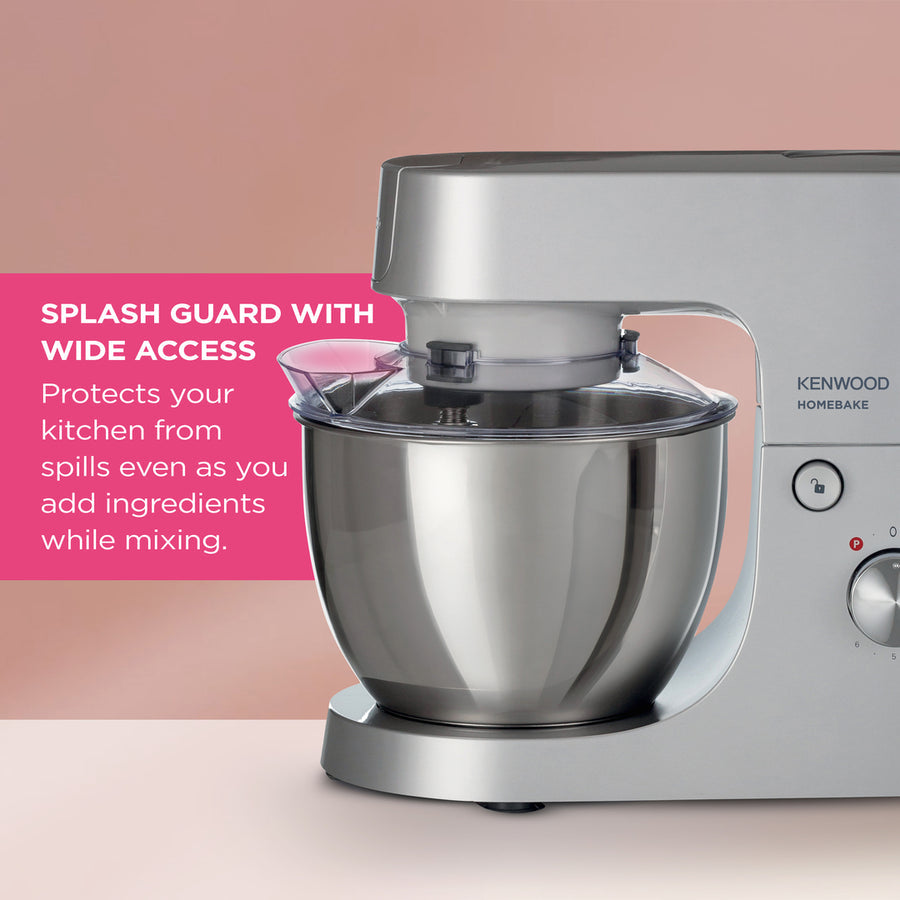 Kenwood Stand Mixer KHH01.000SI 1000W 5L Stainless Steel Bowl Silver New Box