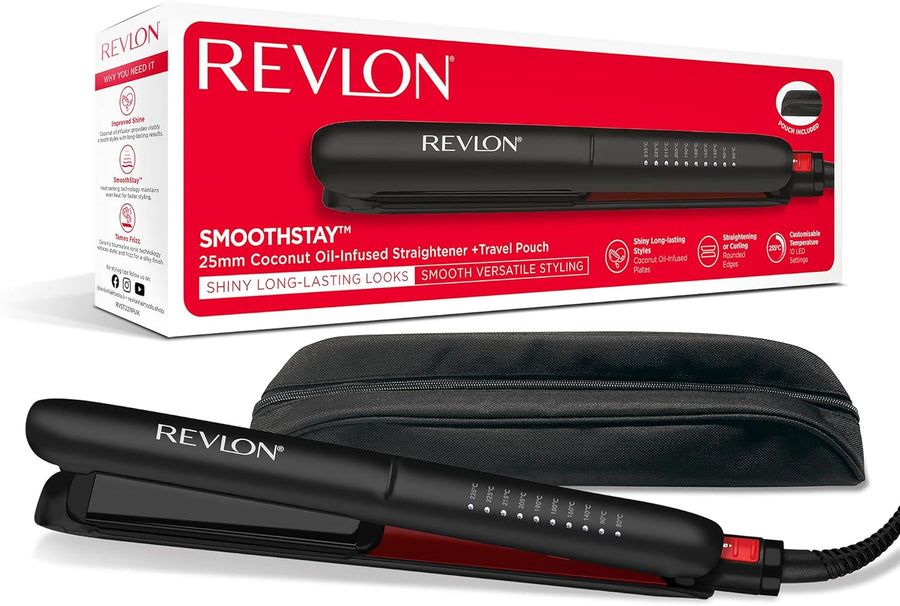 Revlon Smoothstay Coconut Oil-Infused Starightener