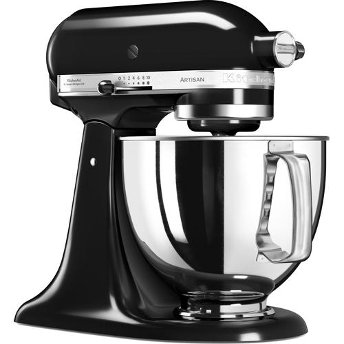 Kitchenaid Artisan 4.8L Pastry  Robot,  Tilt Head Stand Mixer - Onyx Black