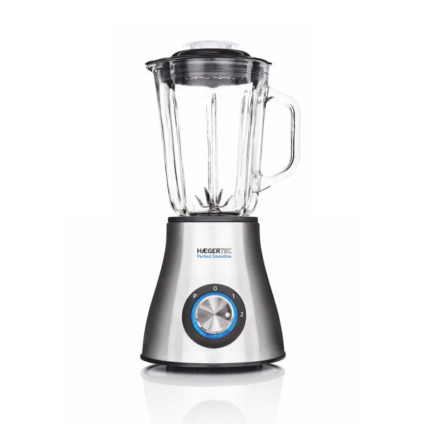Haeger Perfect Smoothie Blender 600W 1.5L Extra Tough Glass Jar Ice Crusher