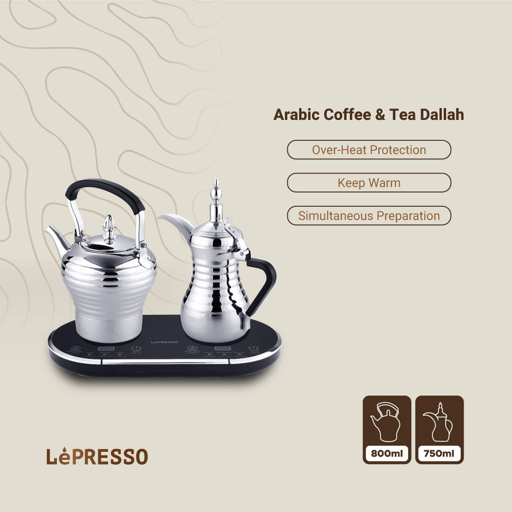 LePresso Arabic Coffee and Tea Dallah 750ml