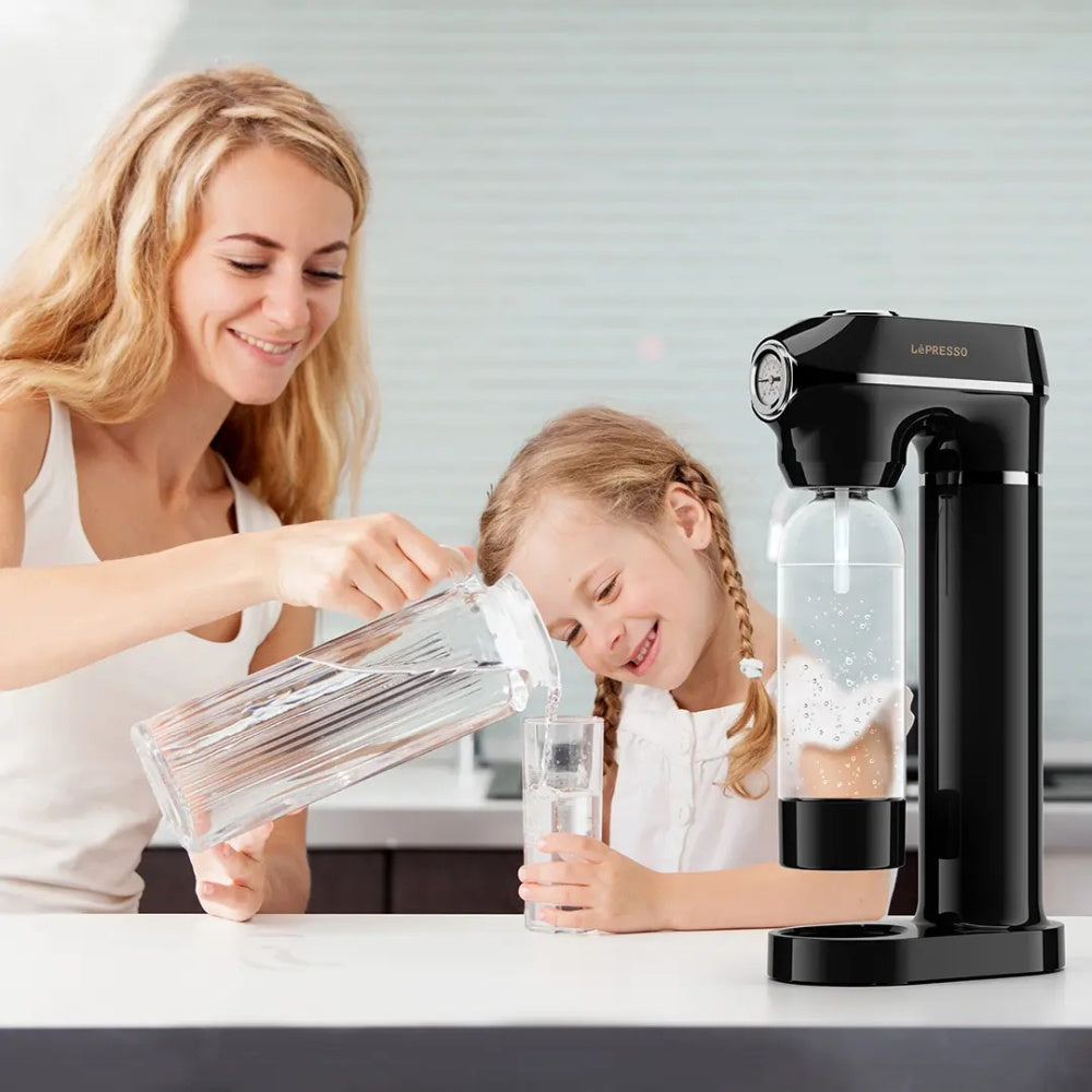 Lepresso Carbonator Instant Sparkling Water Maker 1L