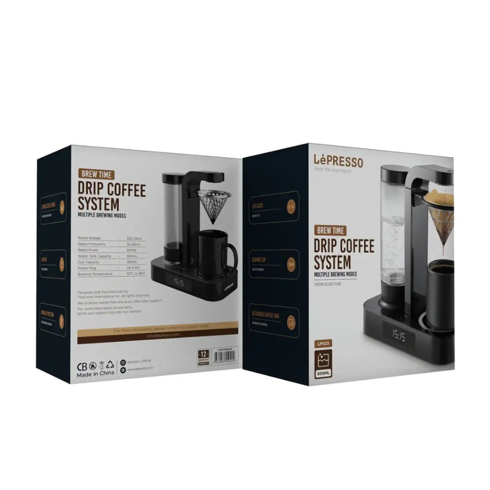 Lepresso Brew Time Drip Coffee System with Multiple Brewing Modes