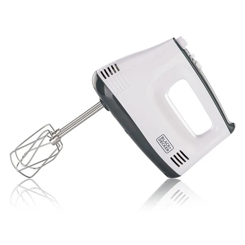 Black+Decker Hand Mixer M350-B5 300W 5 Speed Turbo White – view 2