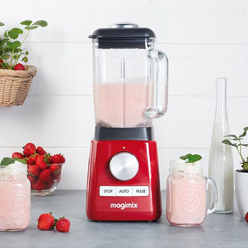 Magimix Power Blender 1.8L 1300W 22000 RPM Red MX800R
