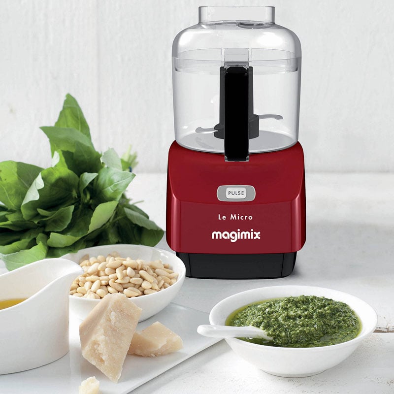 Magimix Le Micro Mini Food Chopper 290W 0.8L Red MX1010R