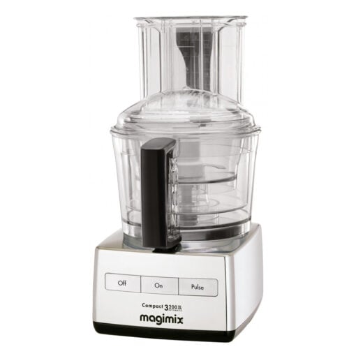 Magimix Compact 3200 XL Food Processor 650W Chrome MX3200CHXL