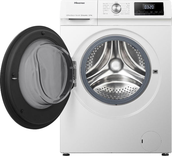 Hisense 9kg Washer 6kg Dryer 2-in-1 1400RPM Inverter Steam Care Machine White