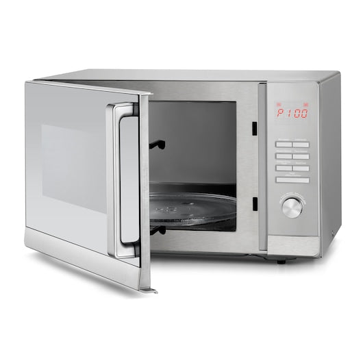 Black & Decker 30 Ltr Microwave Oven With Grill - Lifestyle With Mirror Finish