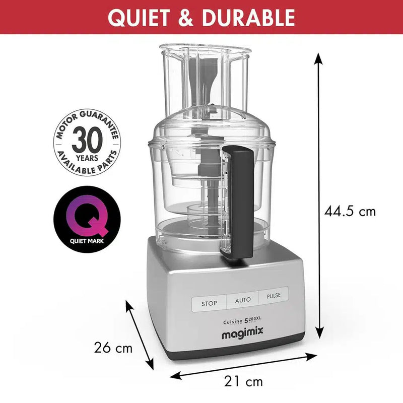 Magimix Food Processor 3.6L Chrome