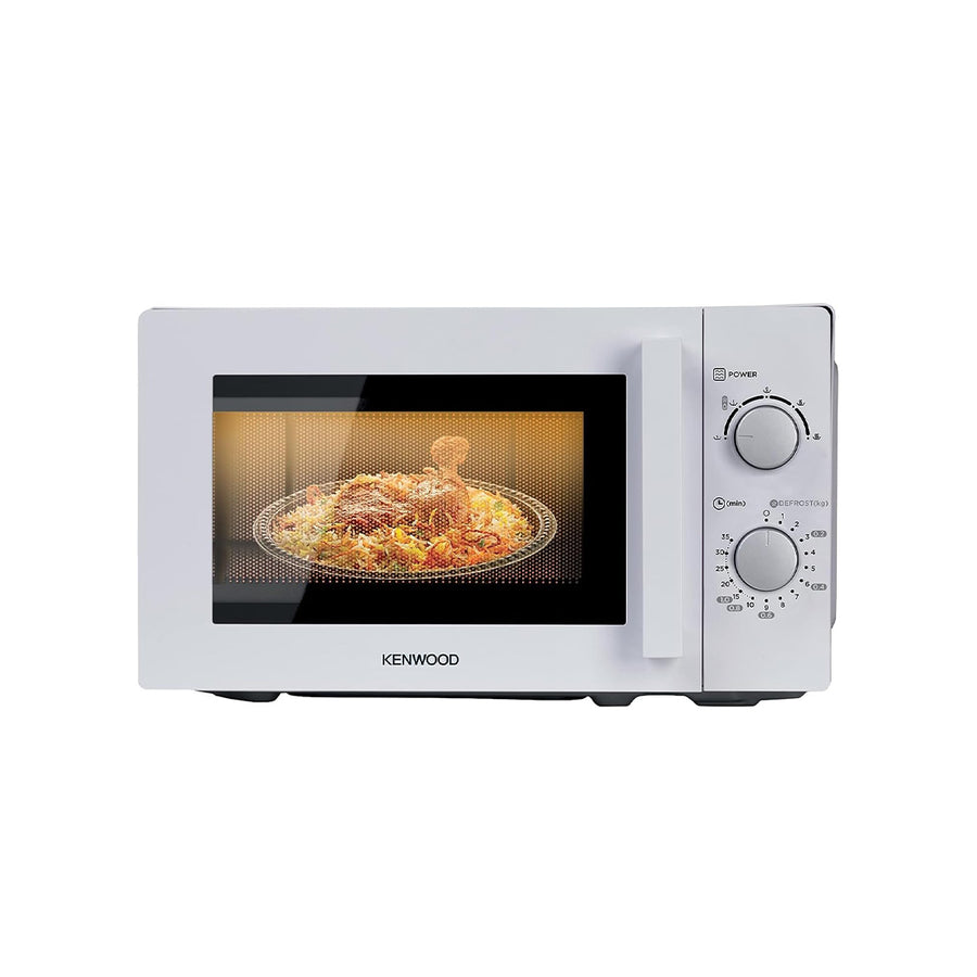 Kenwood Microwave MWM20 700W 20L 5 Power Levels With Defrost Function White