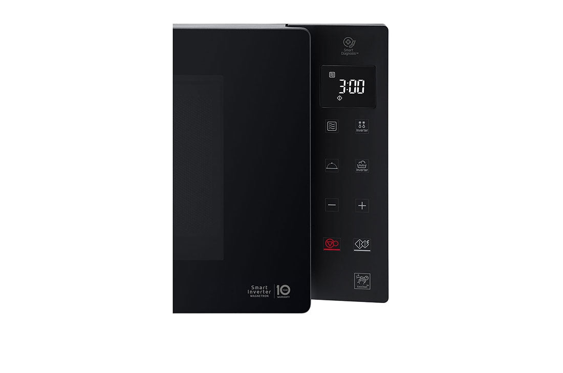 Lg Microwave Oven 25L, Smart Inverter, Even Heating, Black