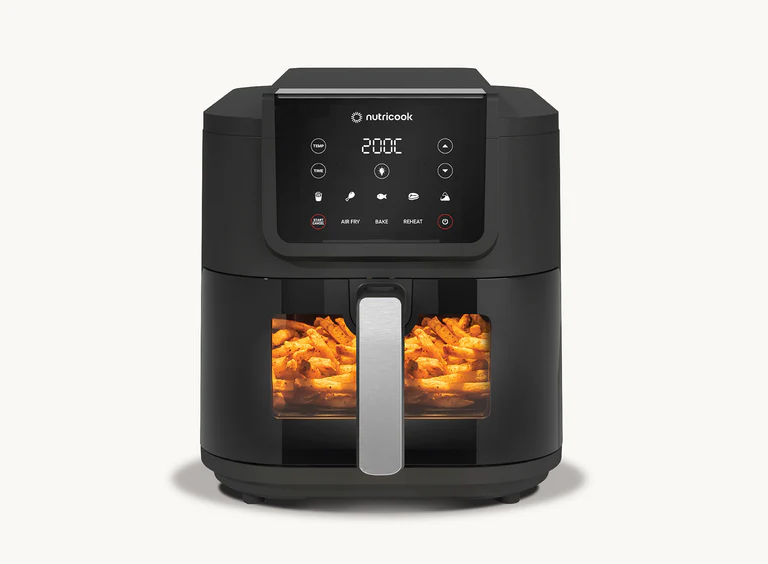 Nutricook Air Fryer Slim NC-AFS200 1700W 7.6L XL Vision Space Saving Cooker