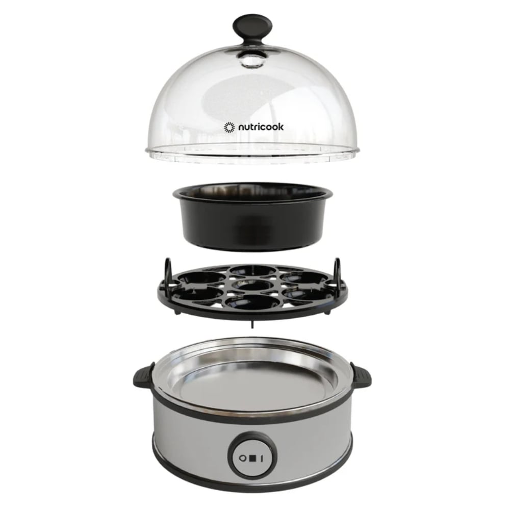 Nutricook Nutricook Rapid Egg Cooker With Tray Which Holds Upto 7 Eggs, 360W, – Buy in Lebanon