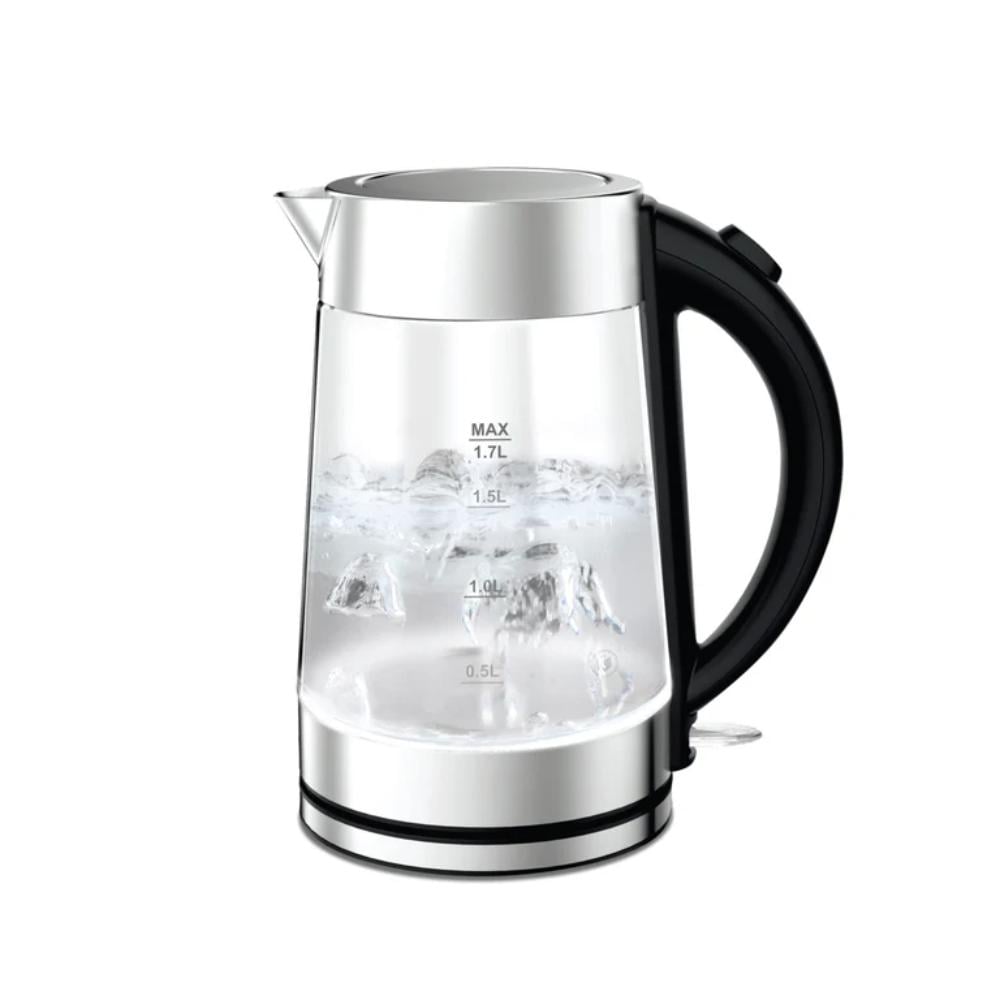 Nutricook Glass Kettle NC-GK100 2200W 1.7L Double Wall Cool Touch Boiler Bin