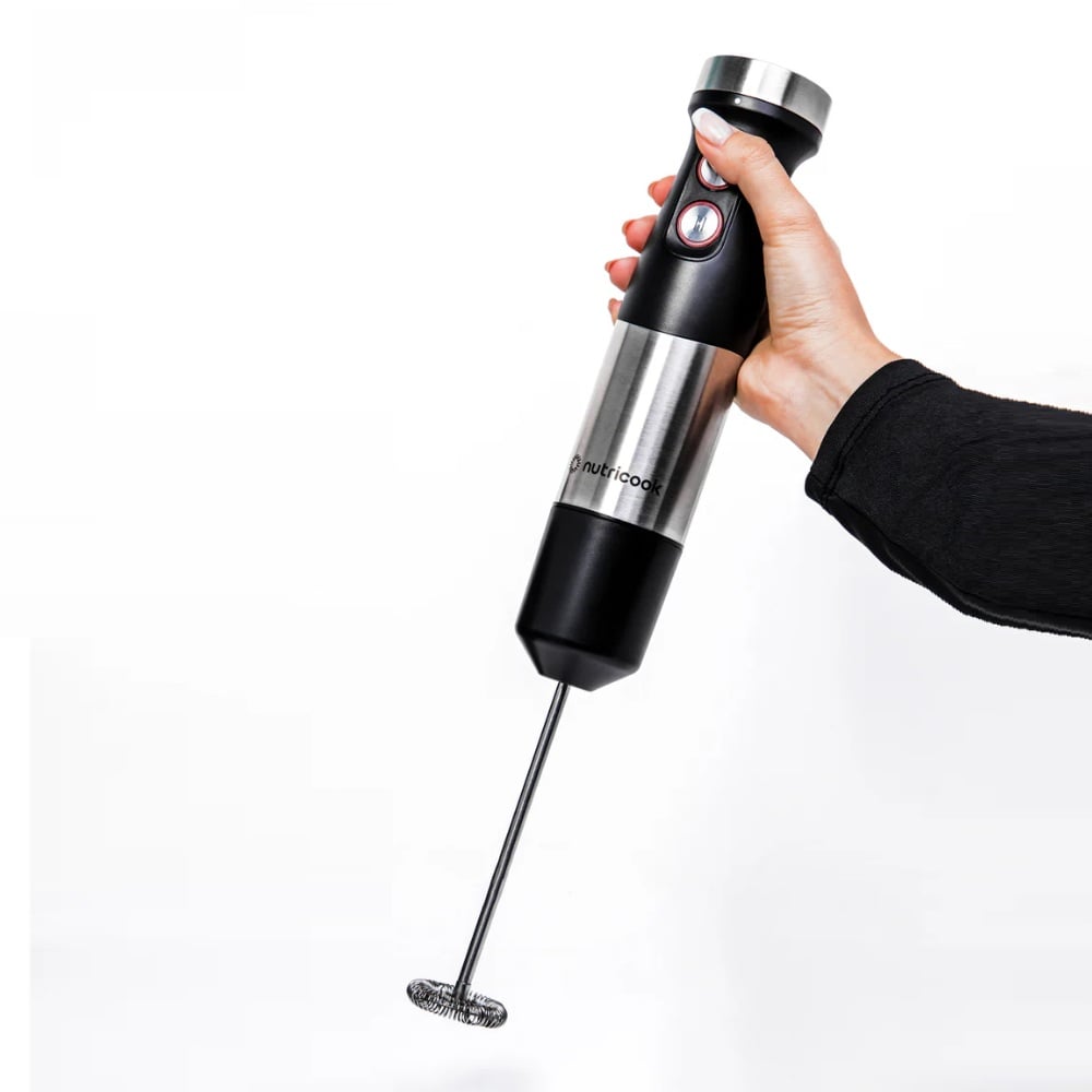 Nutricook Nutricook Handi Immersion Blender, Stainless Steel Shaft & Blade, 2-Speed – Buy in Lebanon