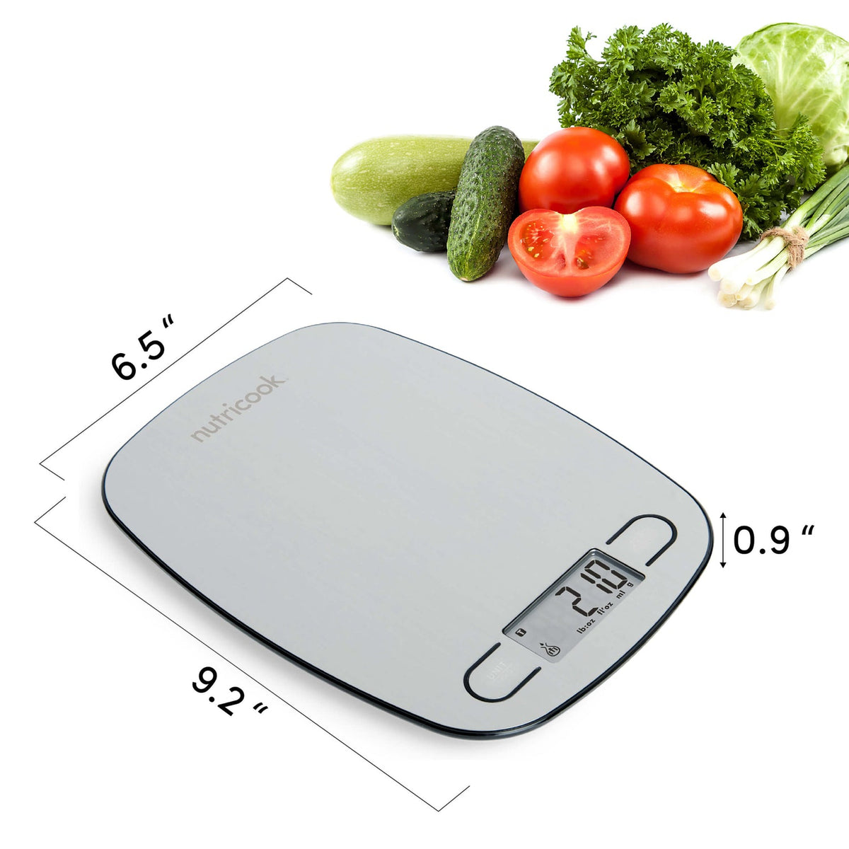 Nutricook Kitchen Scale NC-KSE5 5Kg Digital Eko Tare Sensor Unit Weight