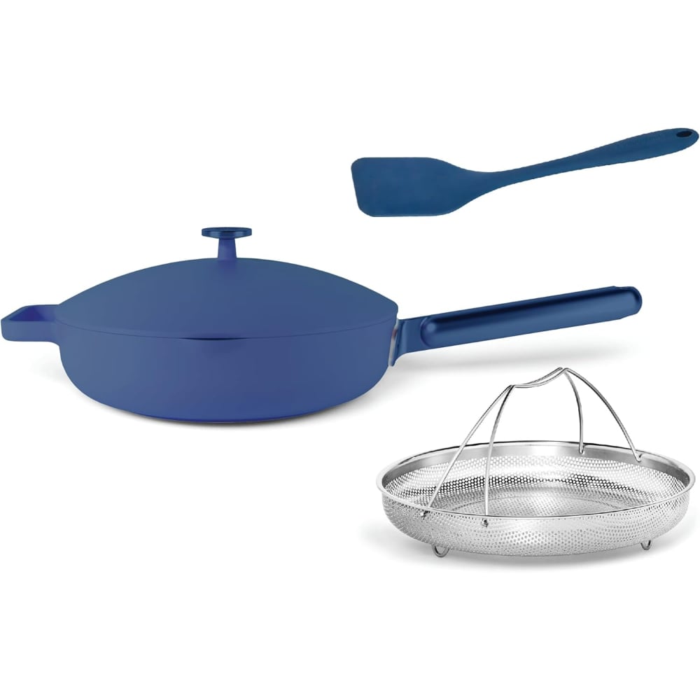 Nutricook Skillet NC-OP126AB 26cm Ceramic Non Stick Induction Sauté Frying Pan