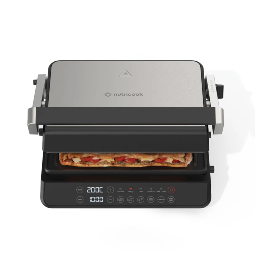 Nutricook Contact Grill NCK-CG240 2000W 5 Smart Modes Ceramic Smart Toaster