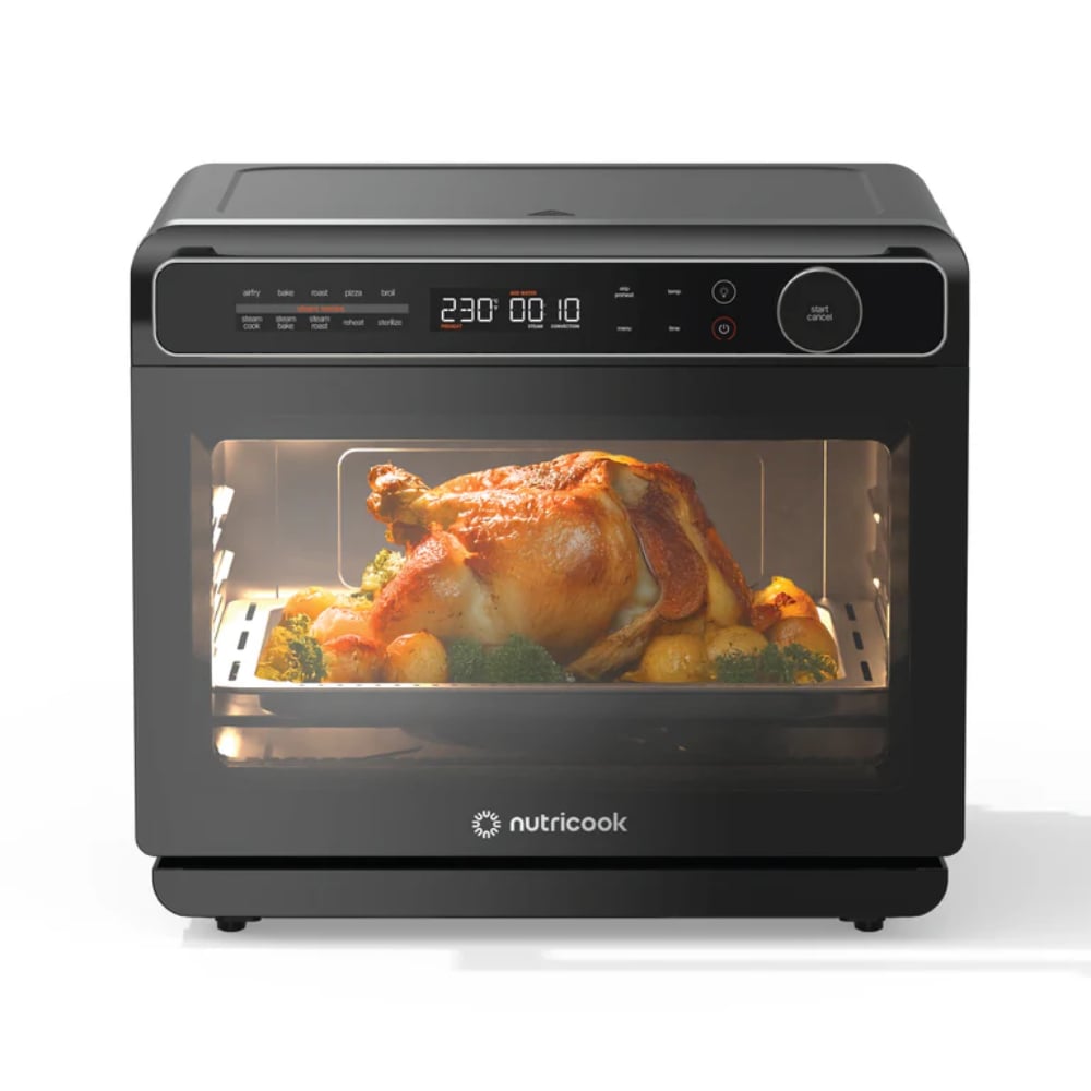 Nutricook Steami X Oven NCK-NCST330K 2200W 24L 3D Steam Air Fryer Cooker Bin