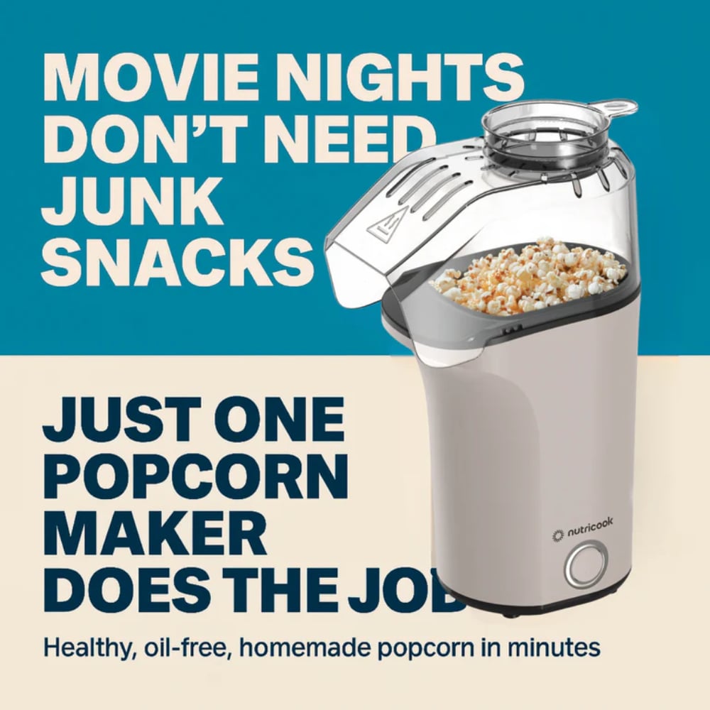 Nutricook Nutricook Popcorn Maker Essentials [Beige], NCK-PM150BG – Buy in Lebanon