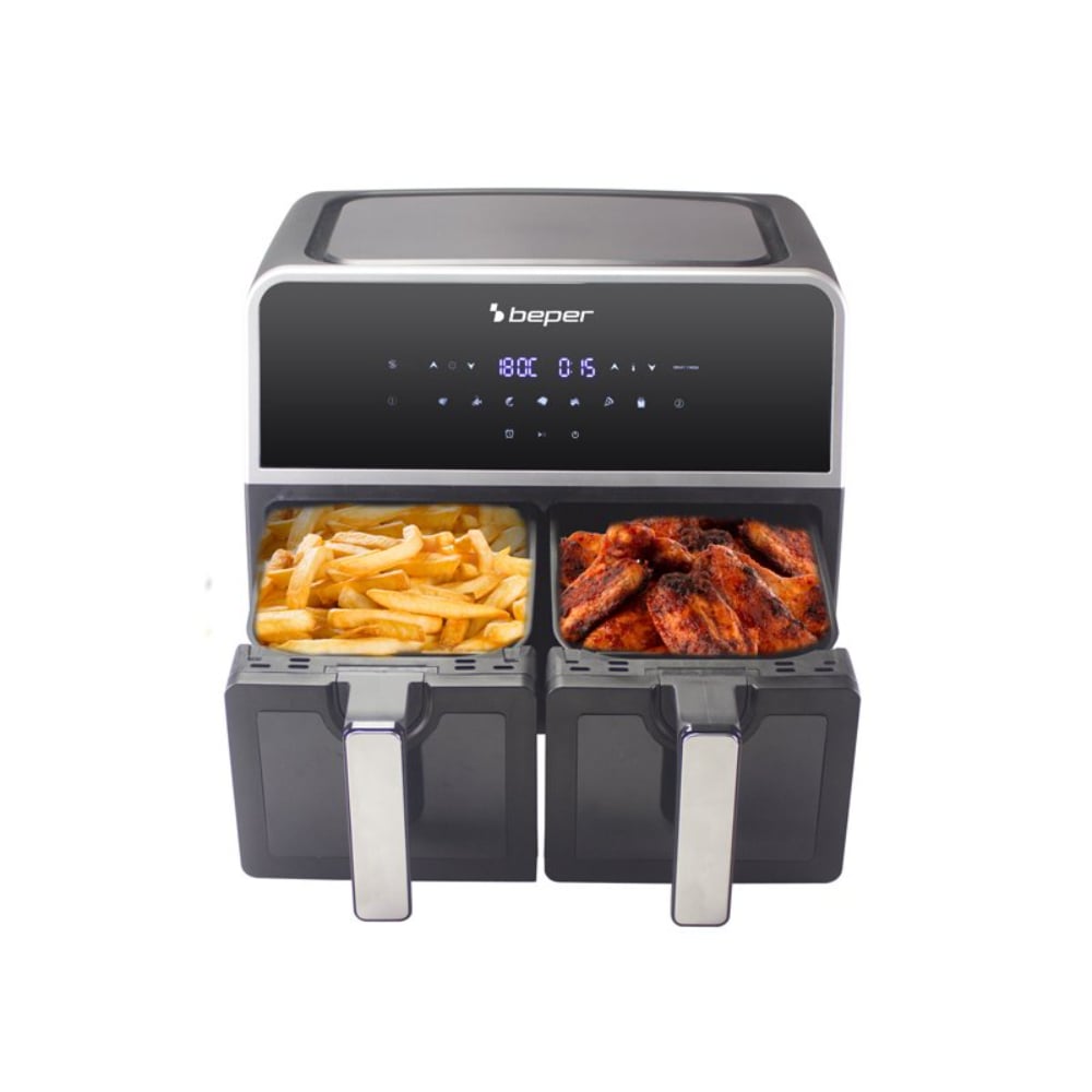 Beper 9 Liter Double Basket Air Fryer