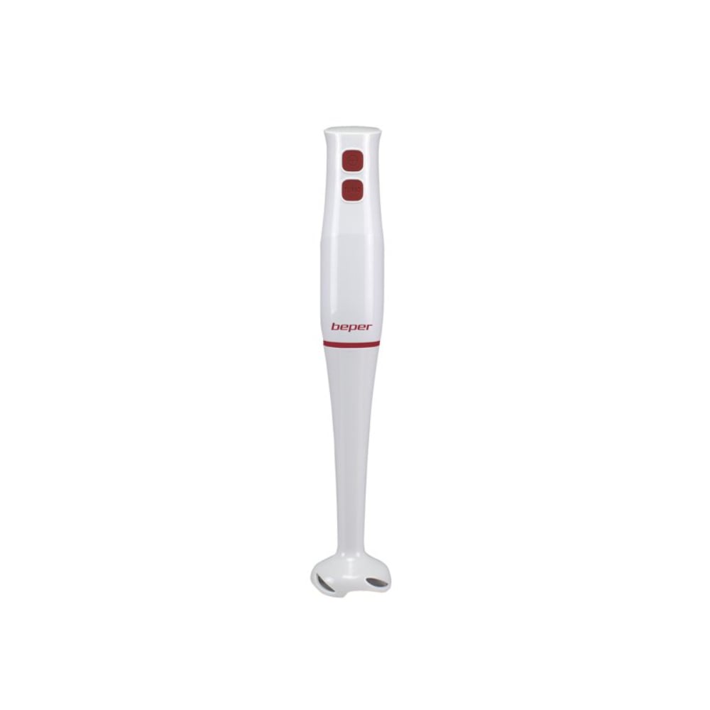 Beper Hand Blender 400W, Stainless Steel, Turbo Function [White]