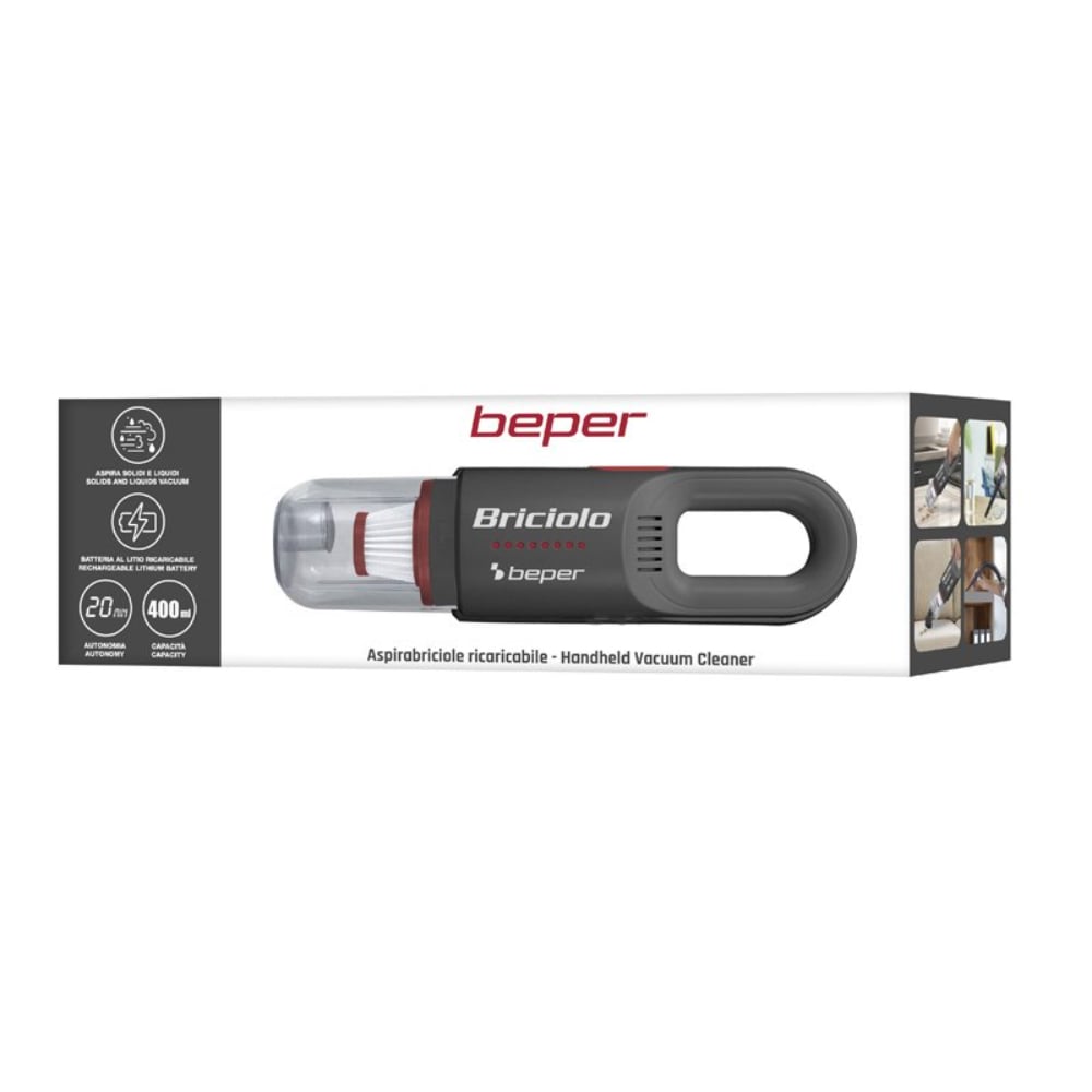 Beper Rechargeable Wet-Dry Handy Vacuum 7.4V
