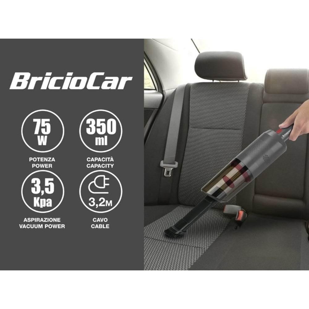 Beper Car Vacuum Cleaner, 75W, Handheld Vacuum Cleaner With Car Plug,