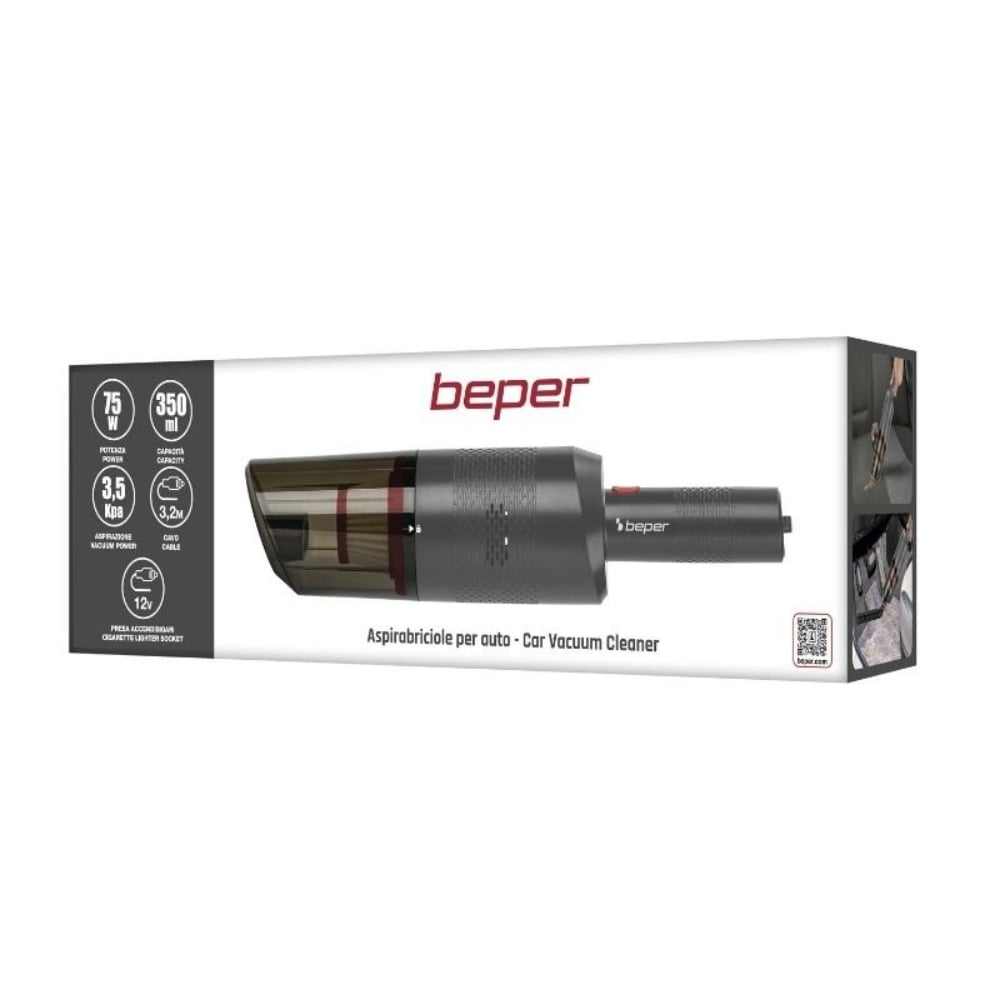 Beper Car Vacuum Cleaner, 75W, Handheld Vacuum Cleaner With Car Plug, – Buy in Lebanon