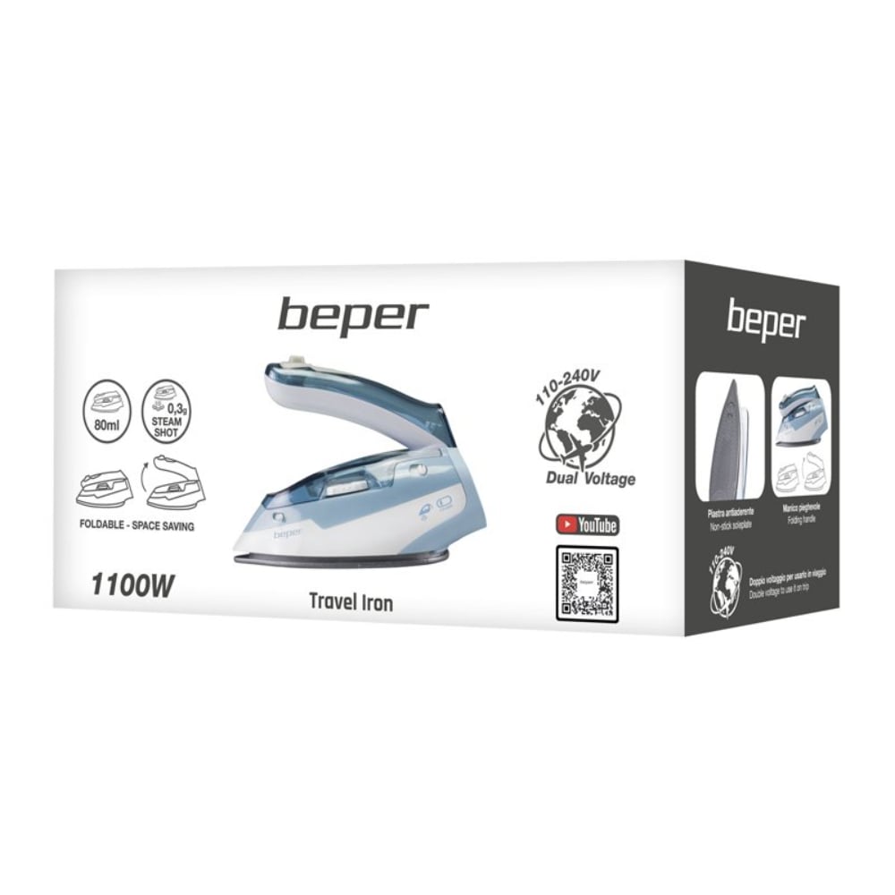 Beper Travel Steam Iron 1100W – Buy in Lebanon