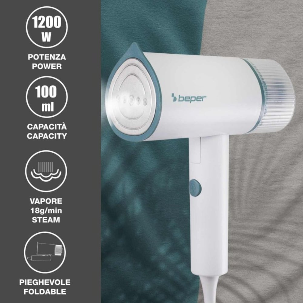 Beper Vertical Garment Steamer 1200W [White]