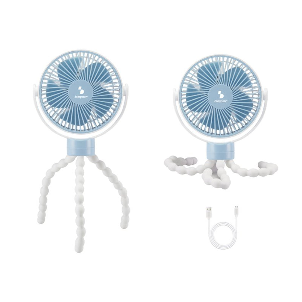 Beper Mini Rechargeable Tripod Fan