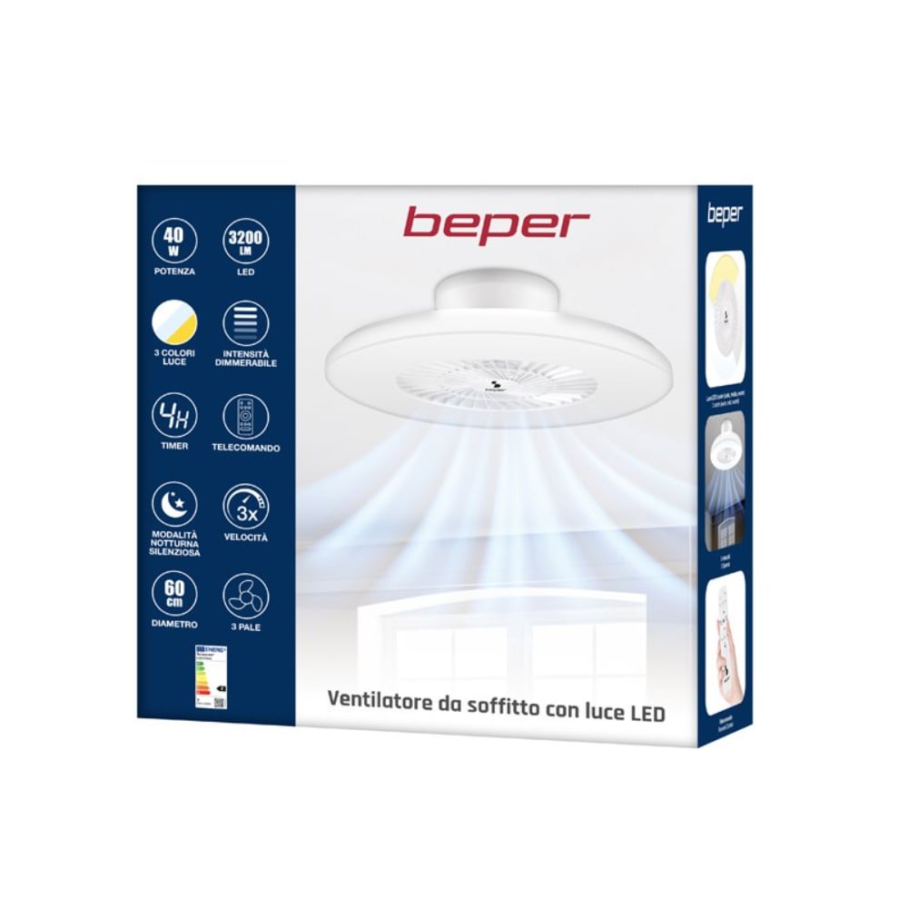 Beper Ceiling Fan With Led Light – Buy in Lebanon
