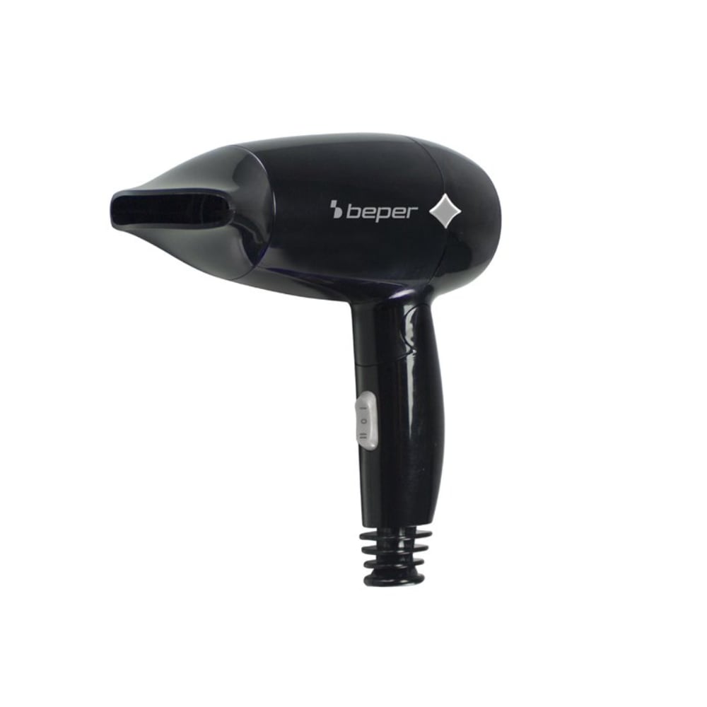 Beper Travel Hair Dryer, 1200W, Foldable Hair Dryer, 3 Temperatures, 2