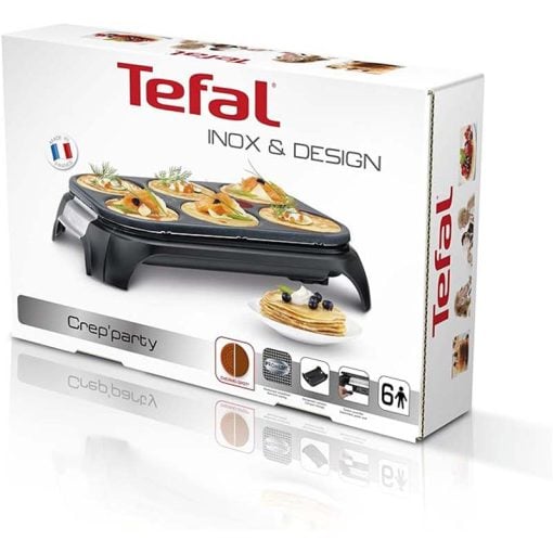 Tefal Crepe Party Inox & Design Crepe Maker