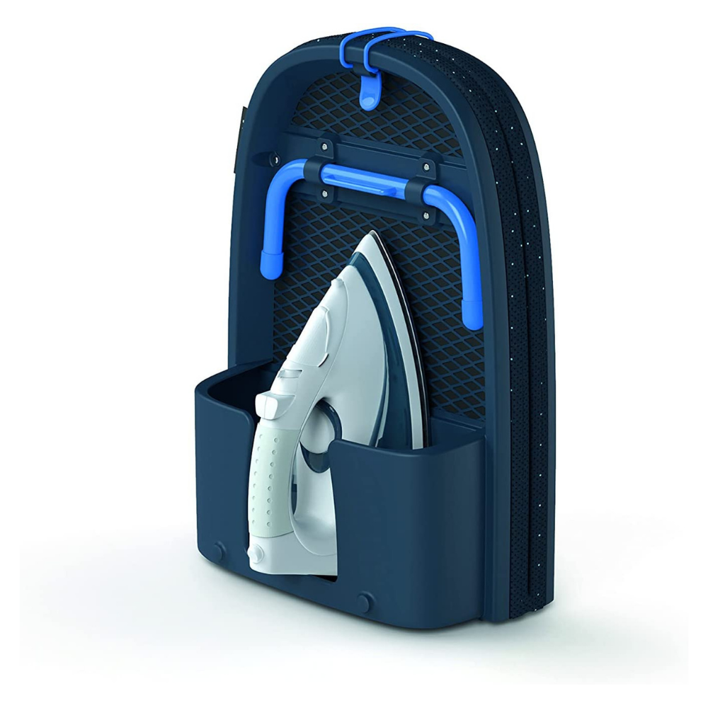 Joseph Joseph Pocket Plus Folding Blue Ironing Board With Advanced Cover