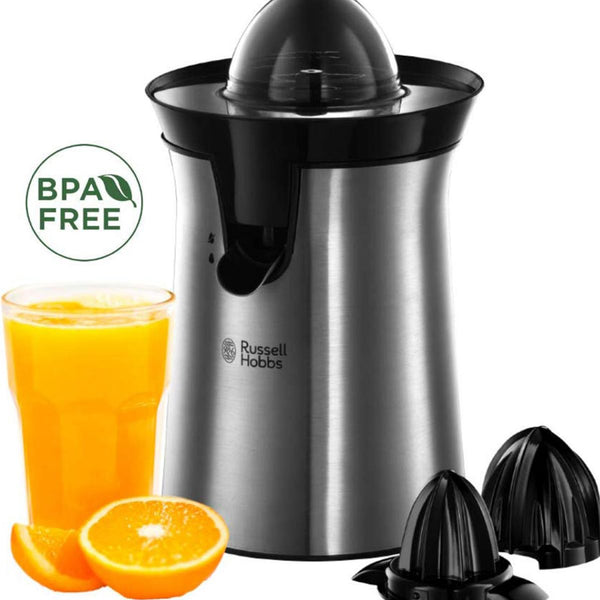 Russell Hobbs Classics Citrus Press Electric Orange Juicer Stainless Steel