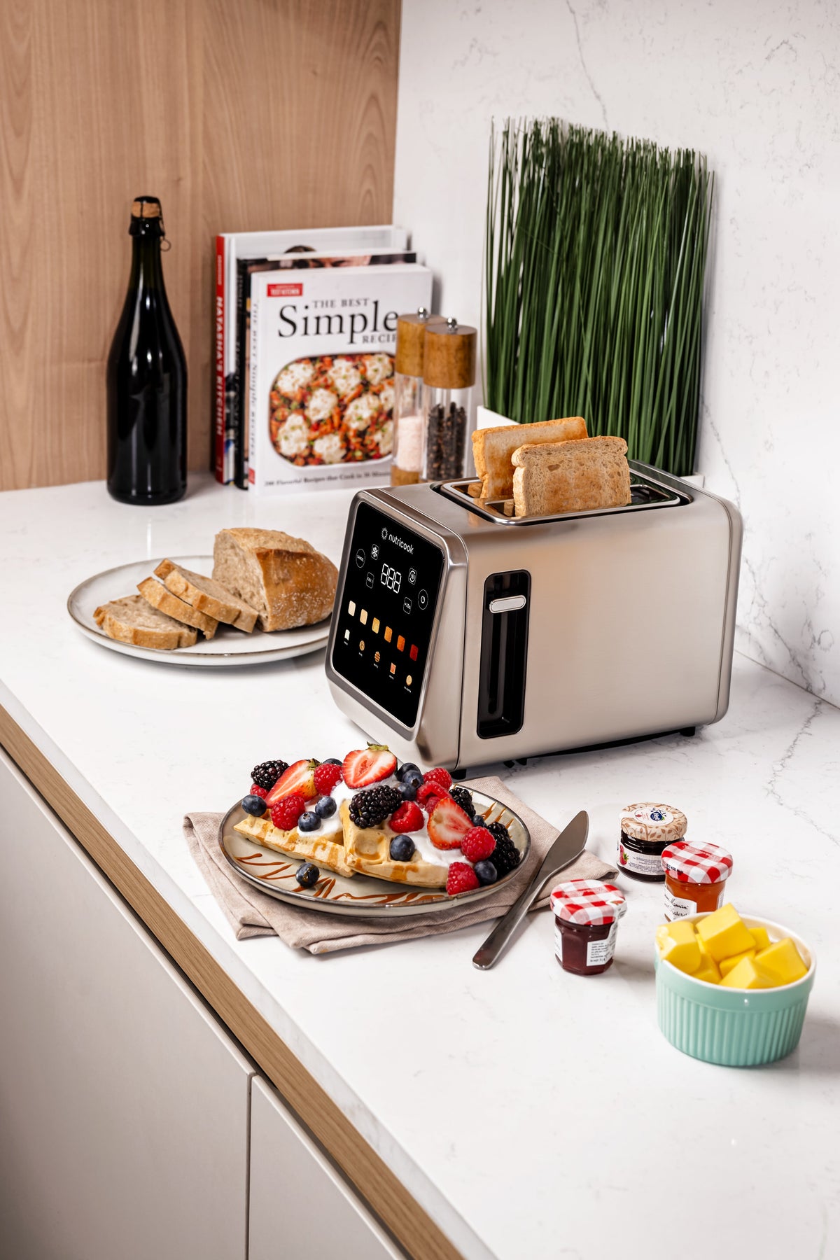 Nutricook Toastie NC-TS201 2-slice digital toaster – view 2