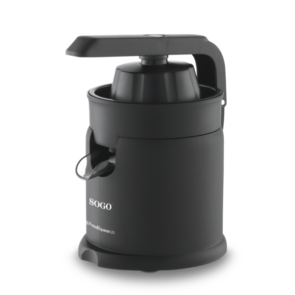 Sogo SS-5115 Citrus Juicer with Professional Press Handle - 120W - Black