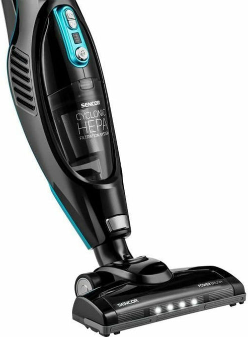 Sencor 2-in-1 Cordless Stick Vacuum 22.2V 45 Min Run Time HEPA Filter Turquoise