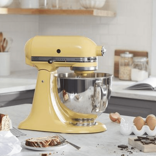 KitchenAid Artisan Tilt-Head Stand Mixer – 4.8L Premium Set (Majestic Yellow)