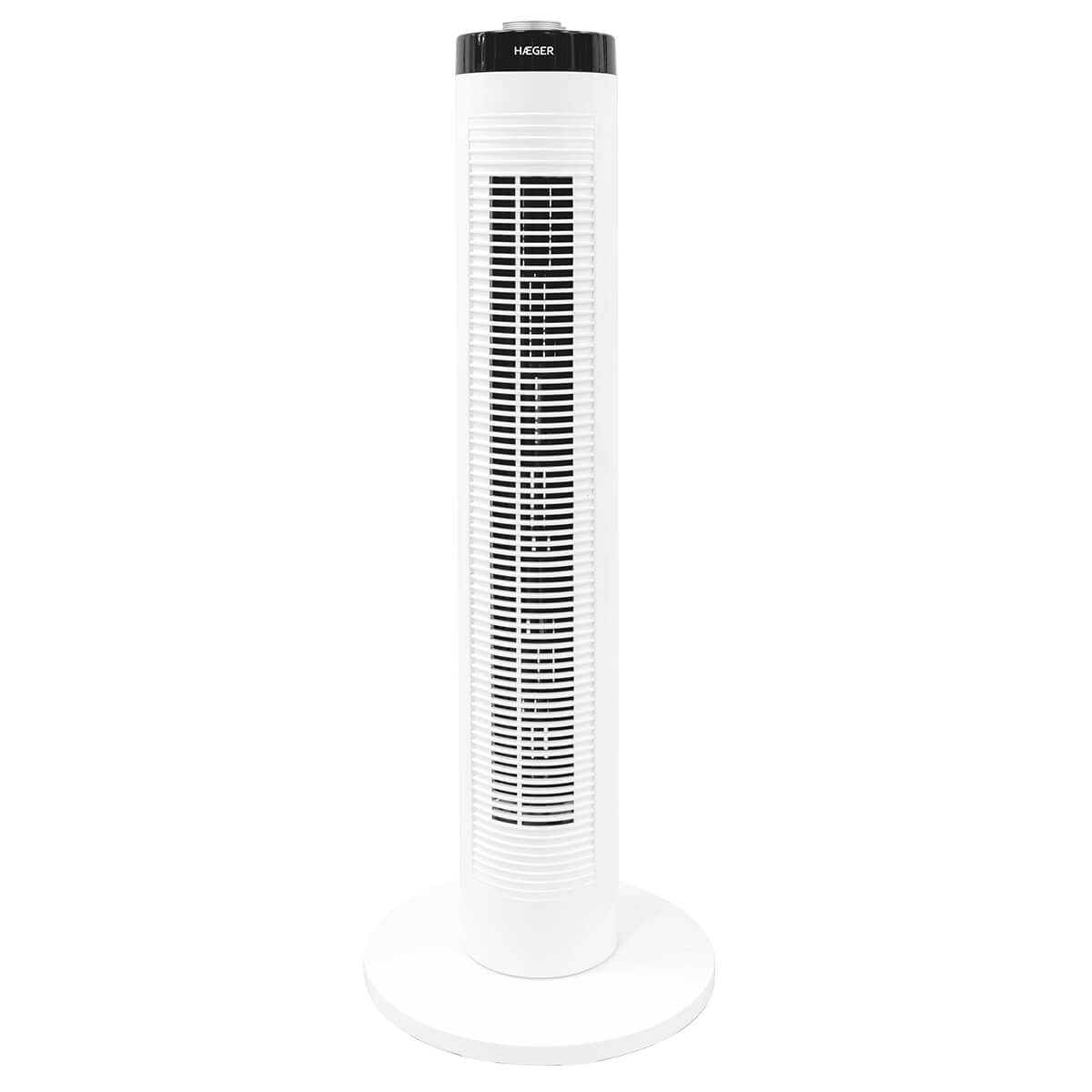 Haeger Tower Wind Fan – 32” (81cm) | 45W Silent Cooling
