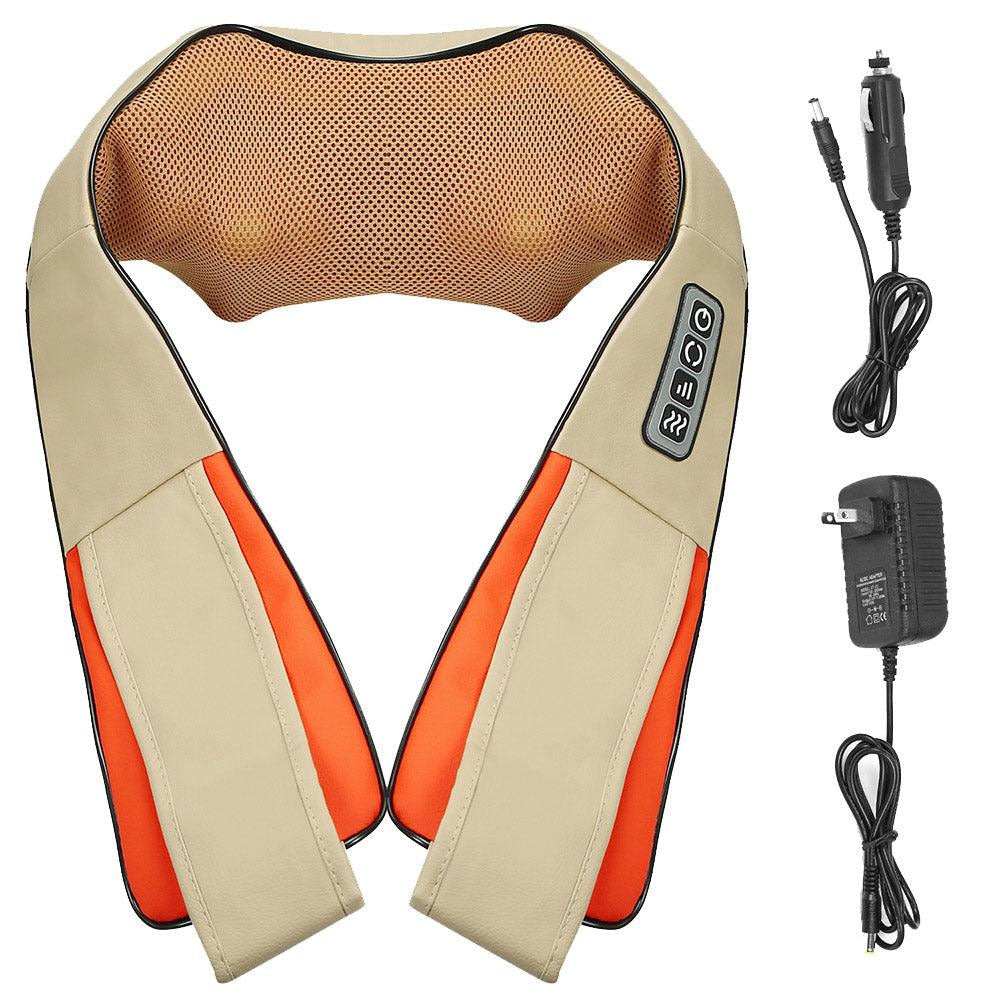 Neck and Shoulder Massager 8-Node Deep Kneading Heat Therapy