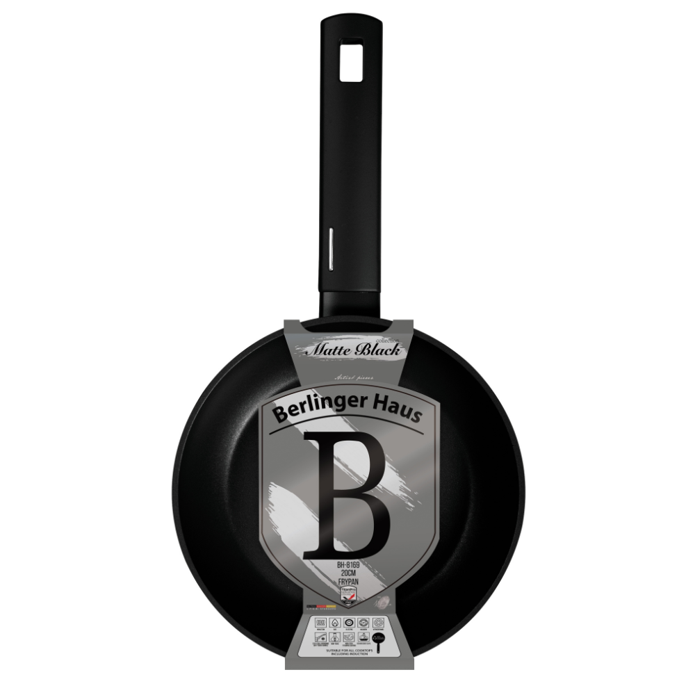 Berlinger Haus Black Matt Collection Frypan 24cm – Induction – view 5