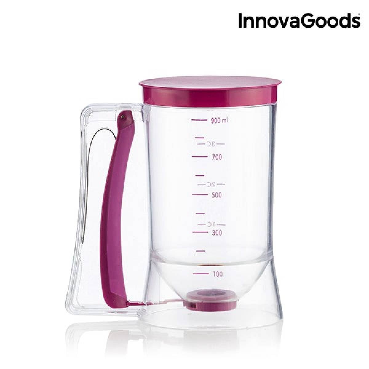 Innovagoods Cake Batter Dispenser With Recipe Box